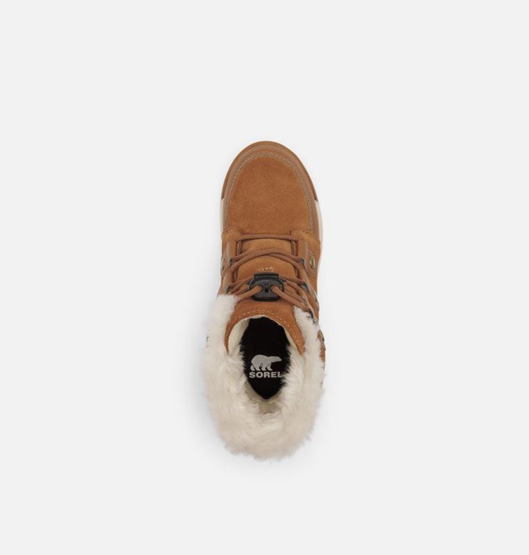 Kids Snow Boots Brown - Sorel Youth Whitney™ II Suede - 195-SBNXDG